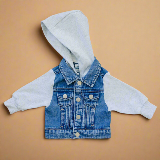 Hooded Jean Jacket