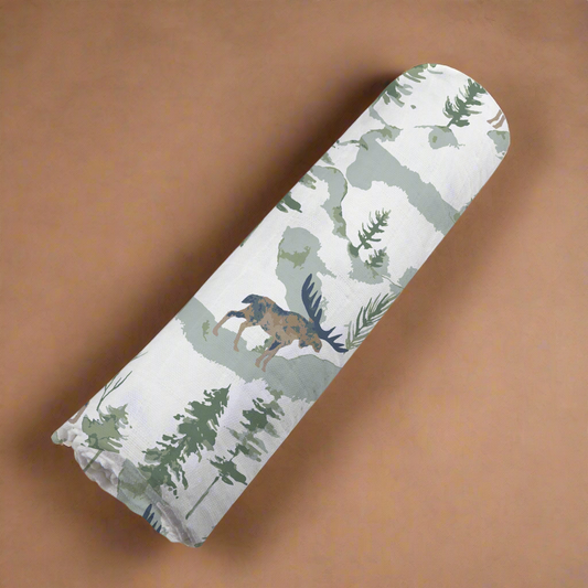 Mountain Moose Swaddle