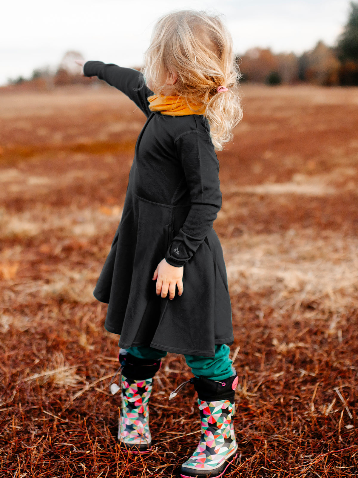 Kids Merino Adventure Dress