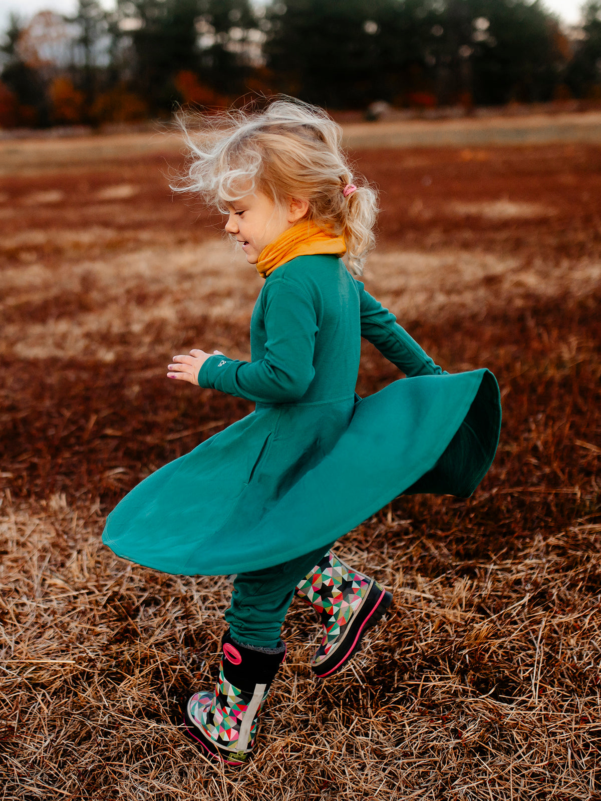 Kids Merino Adventure Dress