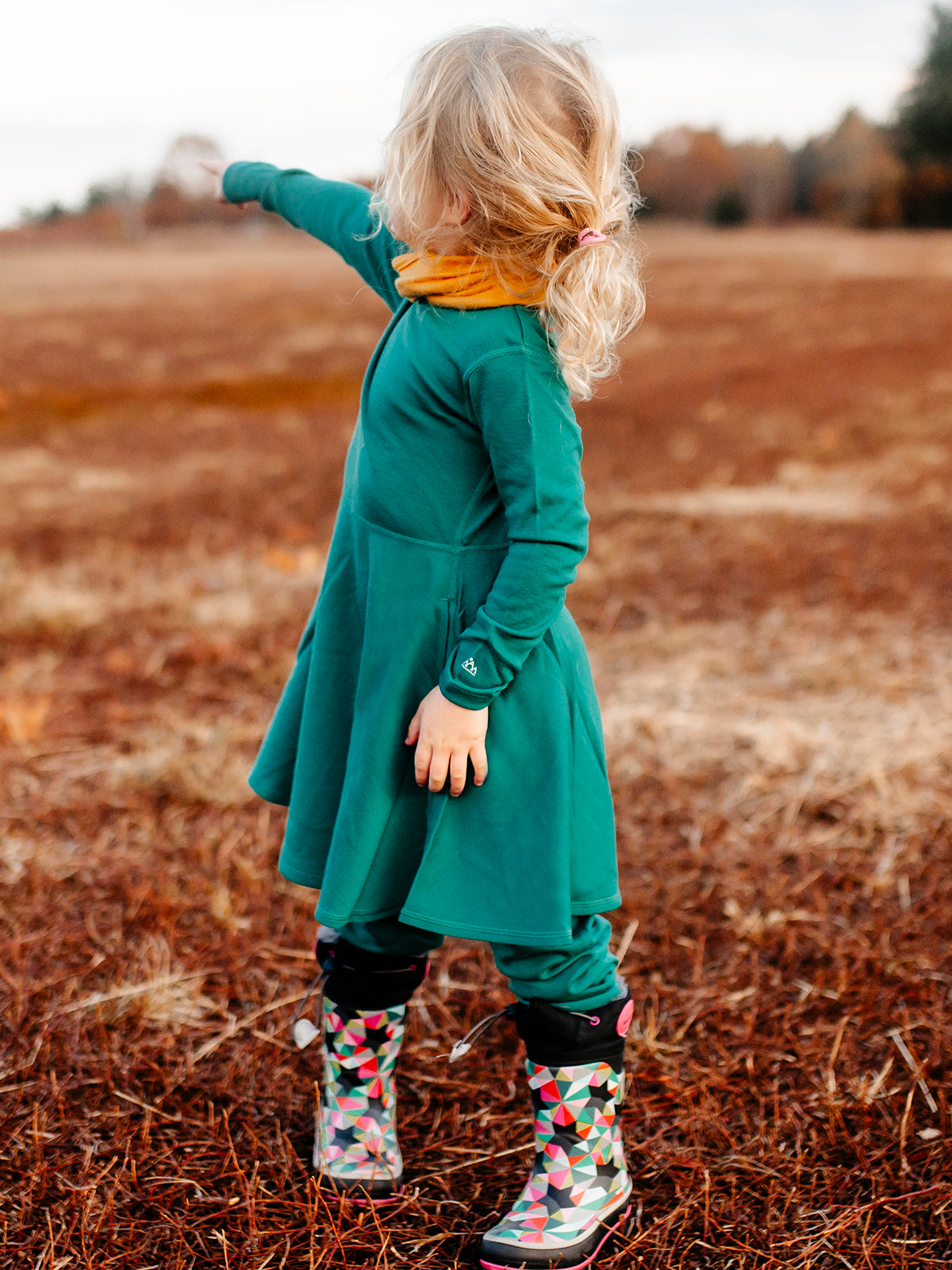 Kids Merino Adventure Dress