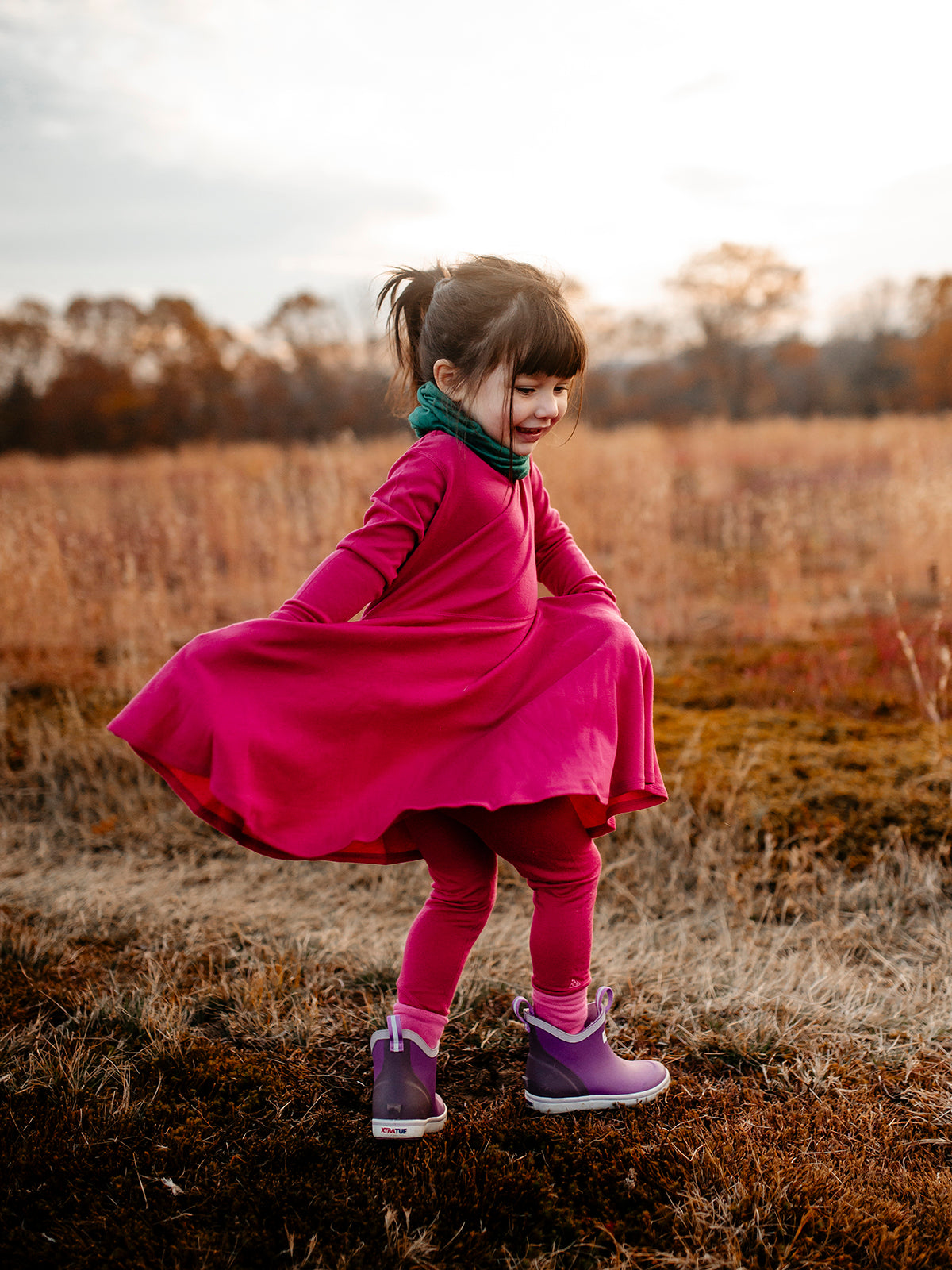 Kids Merino Adventure Dress