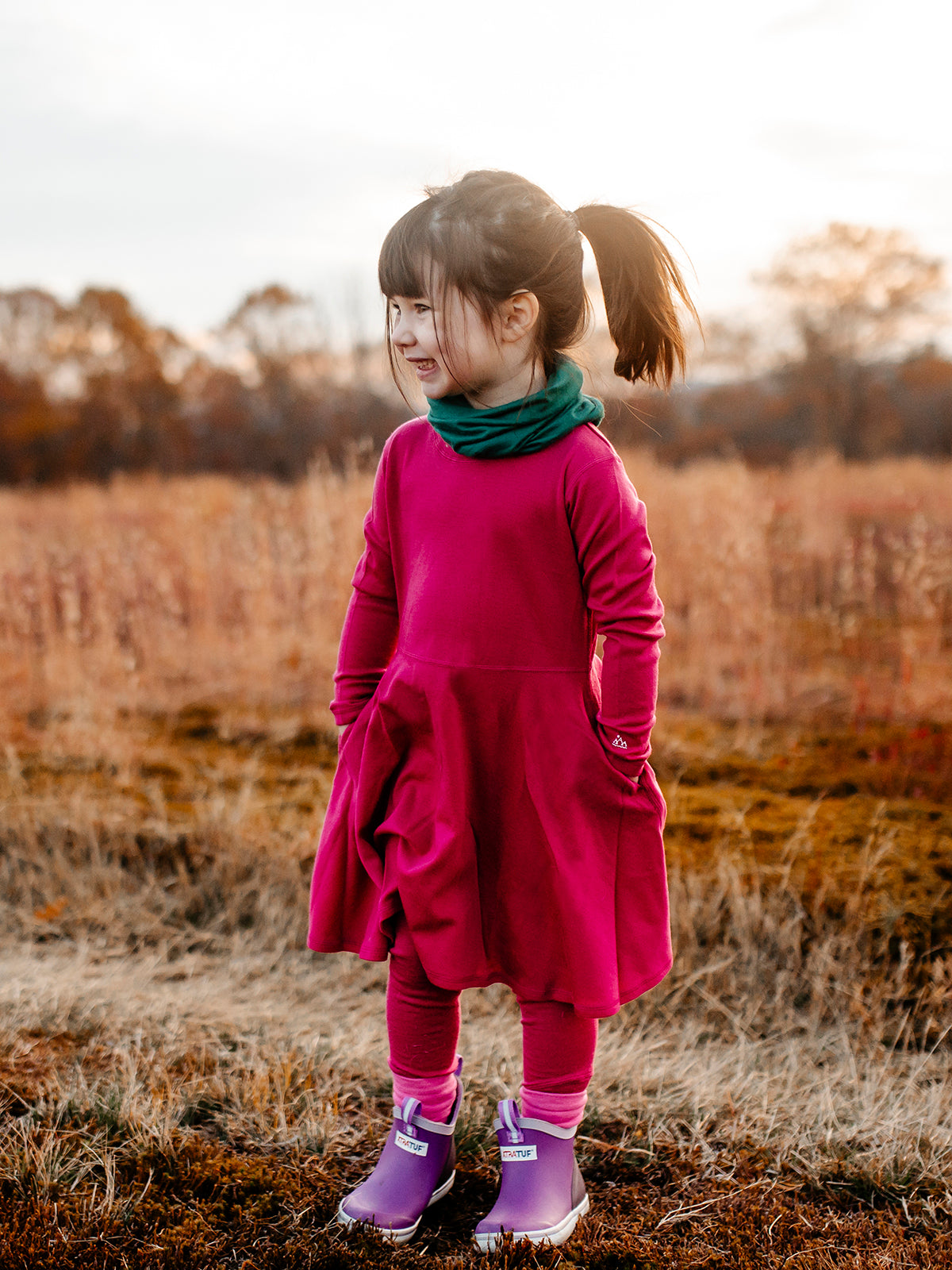 Kids Merino Adventure Dress