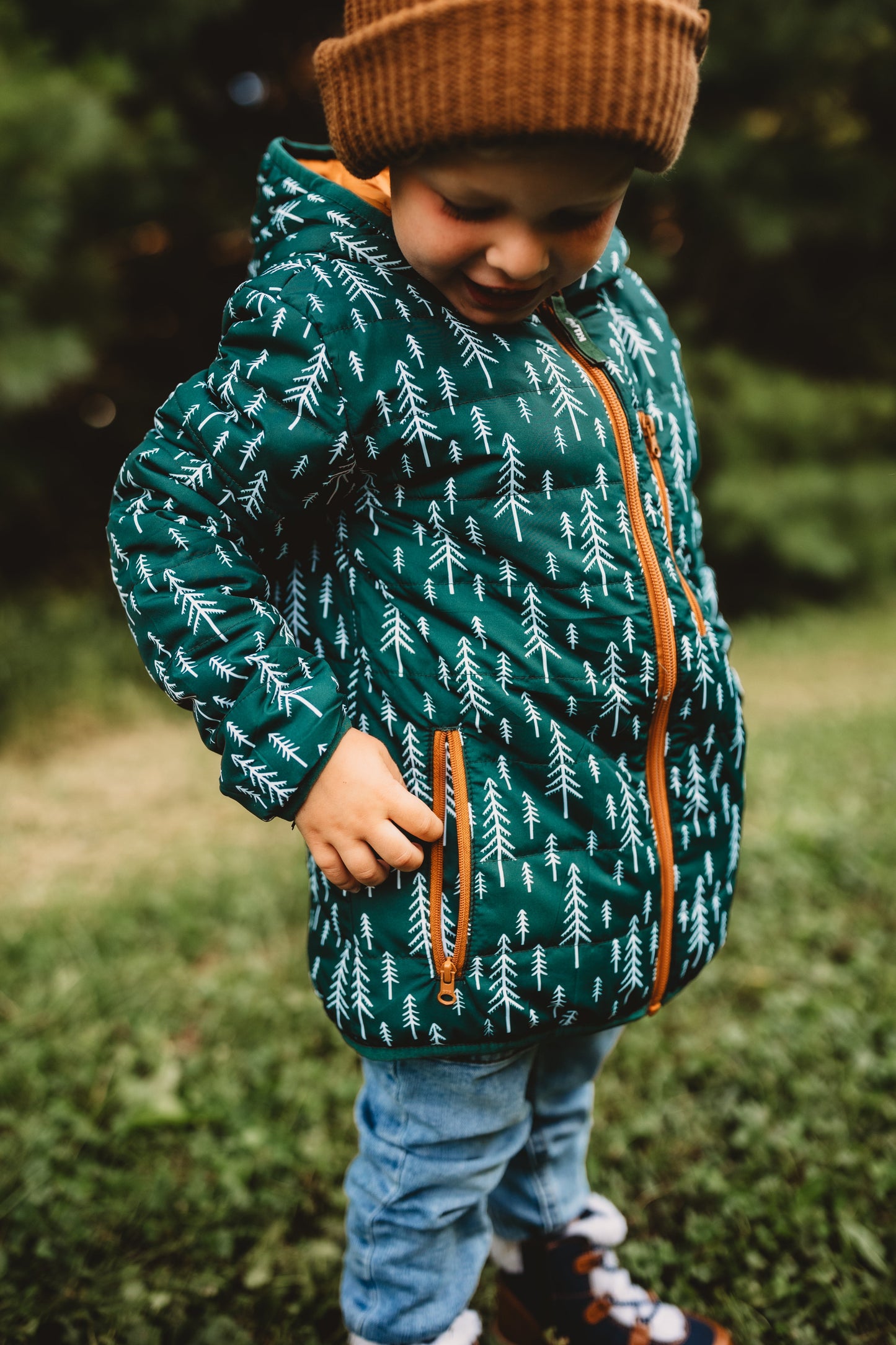Tree Lightweight Reversible Puffy