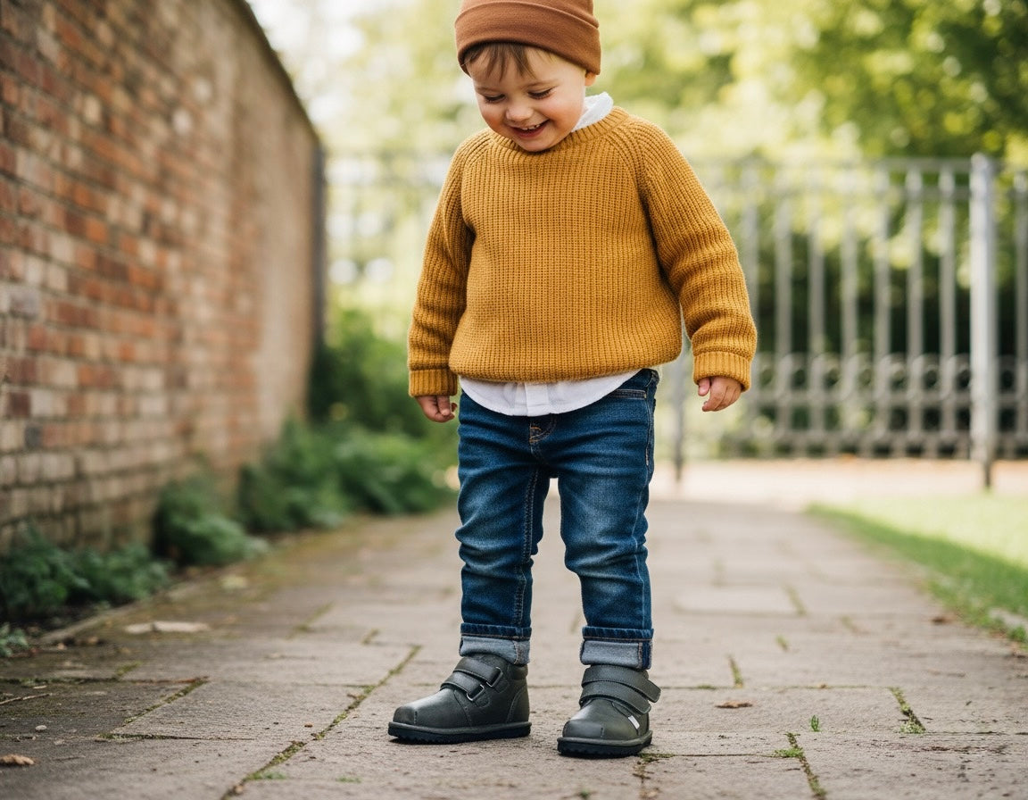 Kids’ Barefoot Sneakers | Comfortable Toddler Shoes | Forest Green