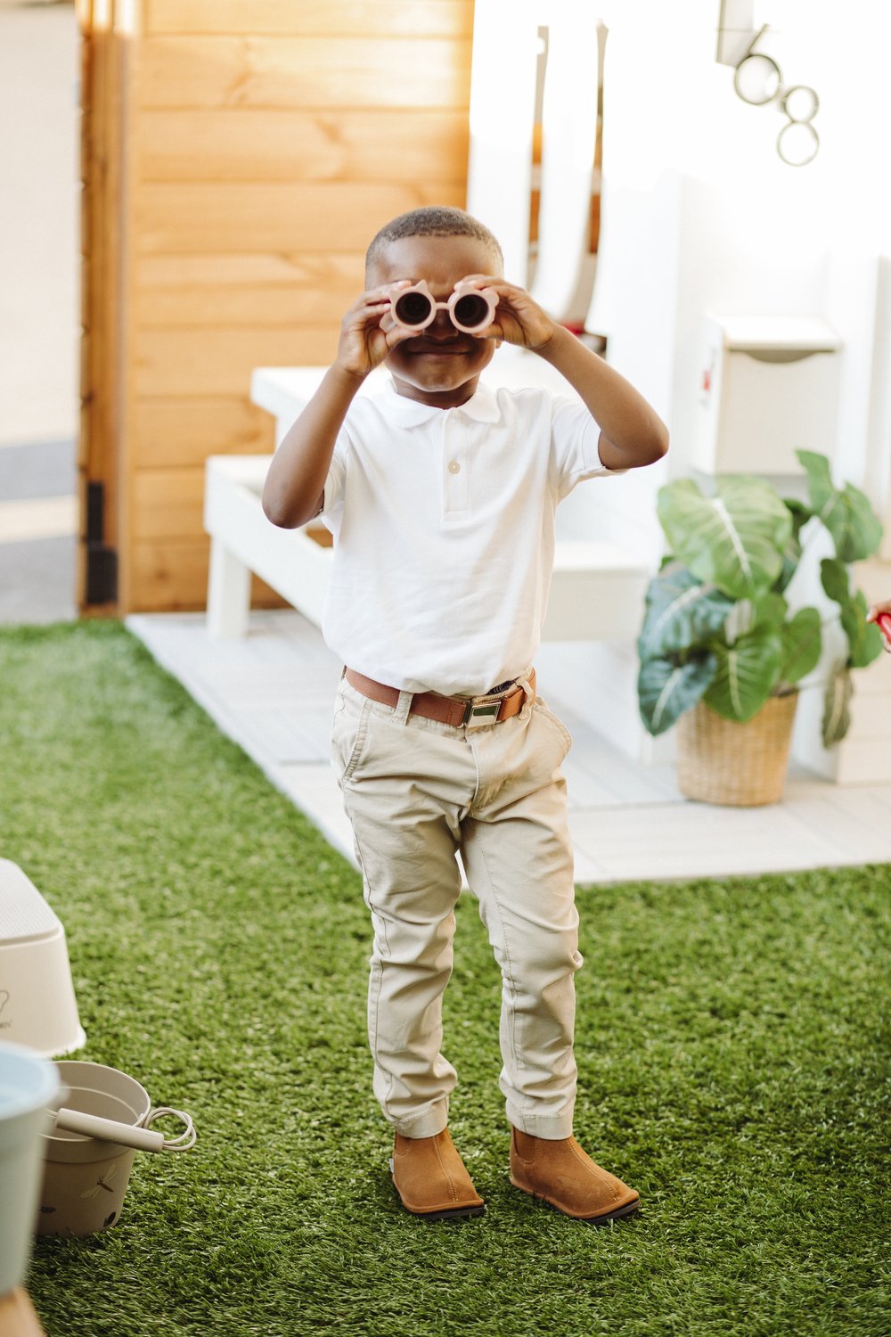 Kids Brown Chelsea Boots – Non-Slip & Easy Wear