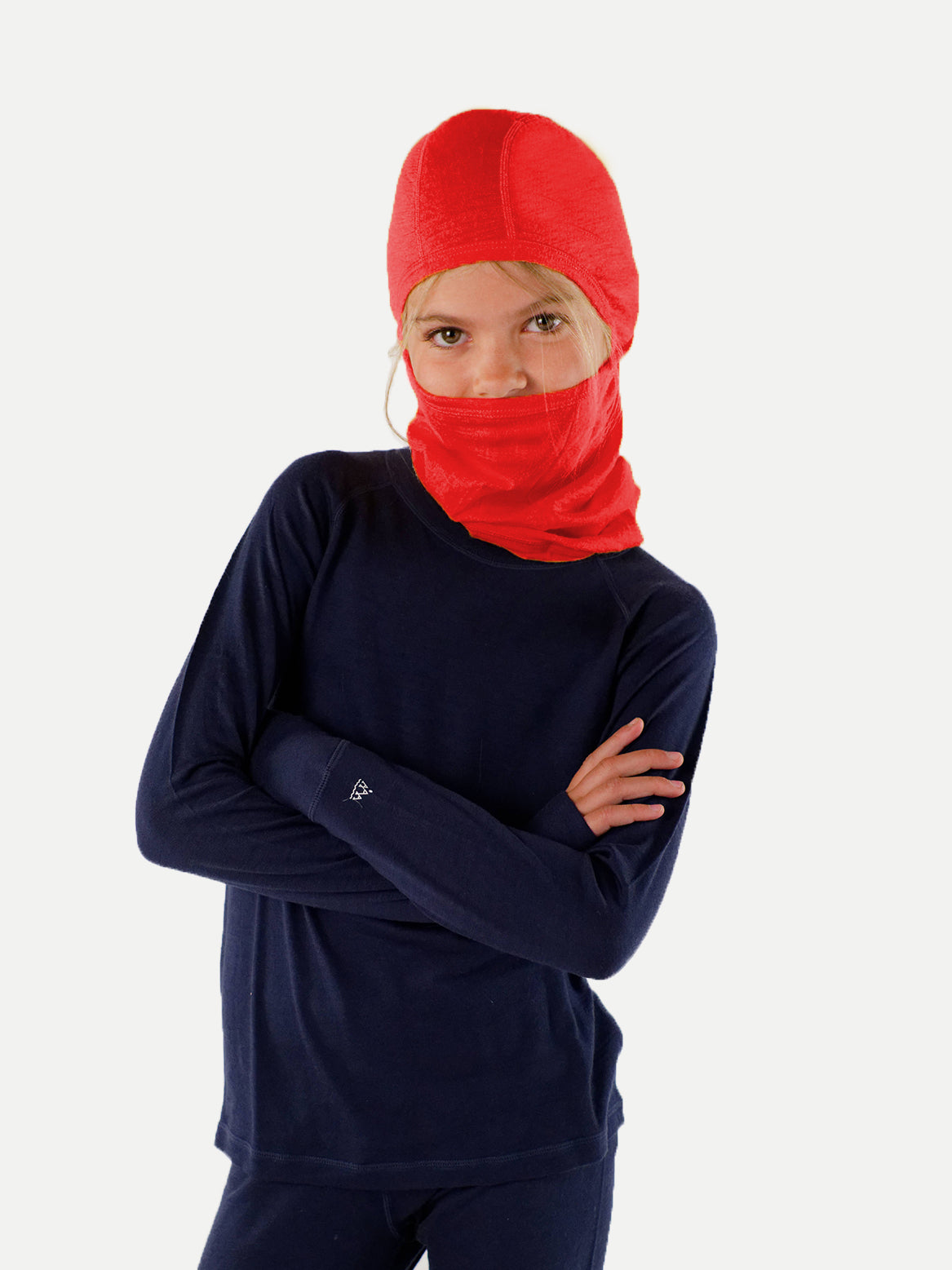 Merino Balaclava with Ponytail Hole – All Ages