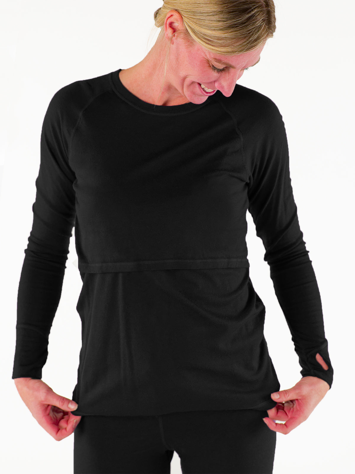 Merino Nursing Long Sleeve
