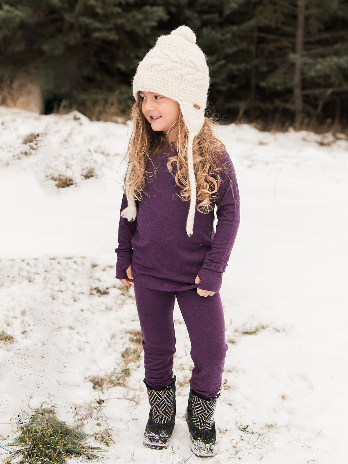 Kids Merino Baselayer Legging