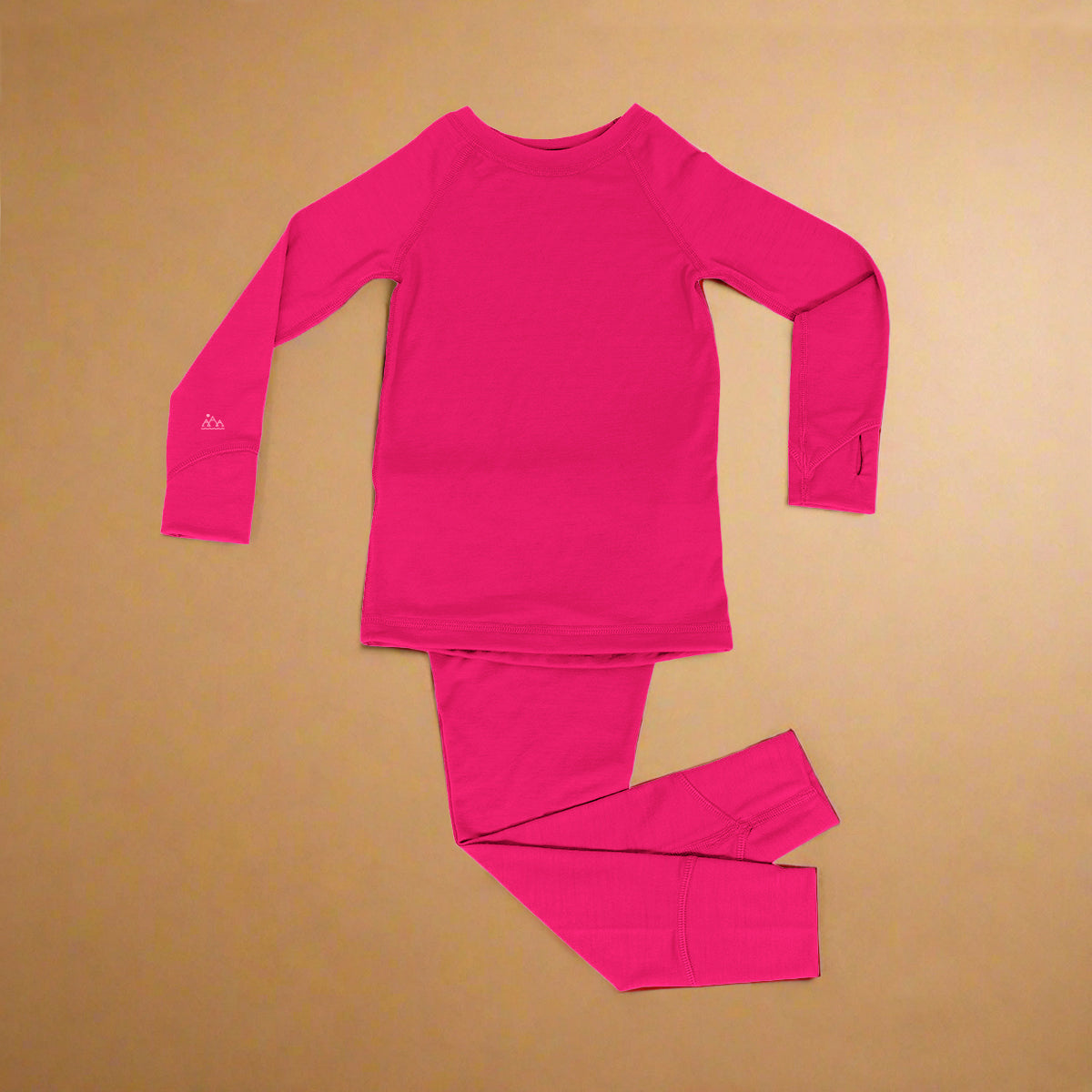 Kids Long Sleeve & Legging Set – 100% Merino Wool - Baselayer