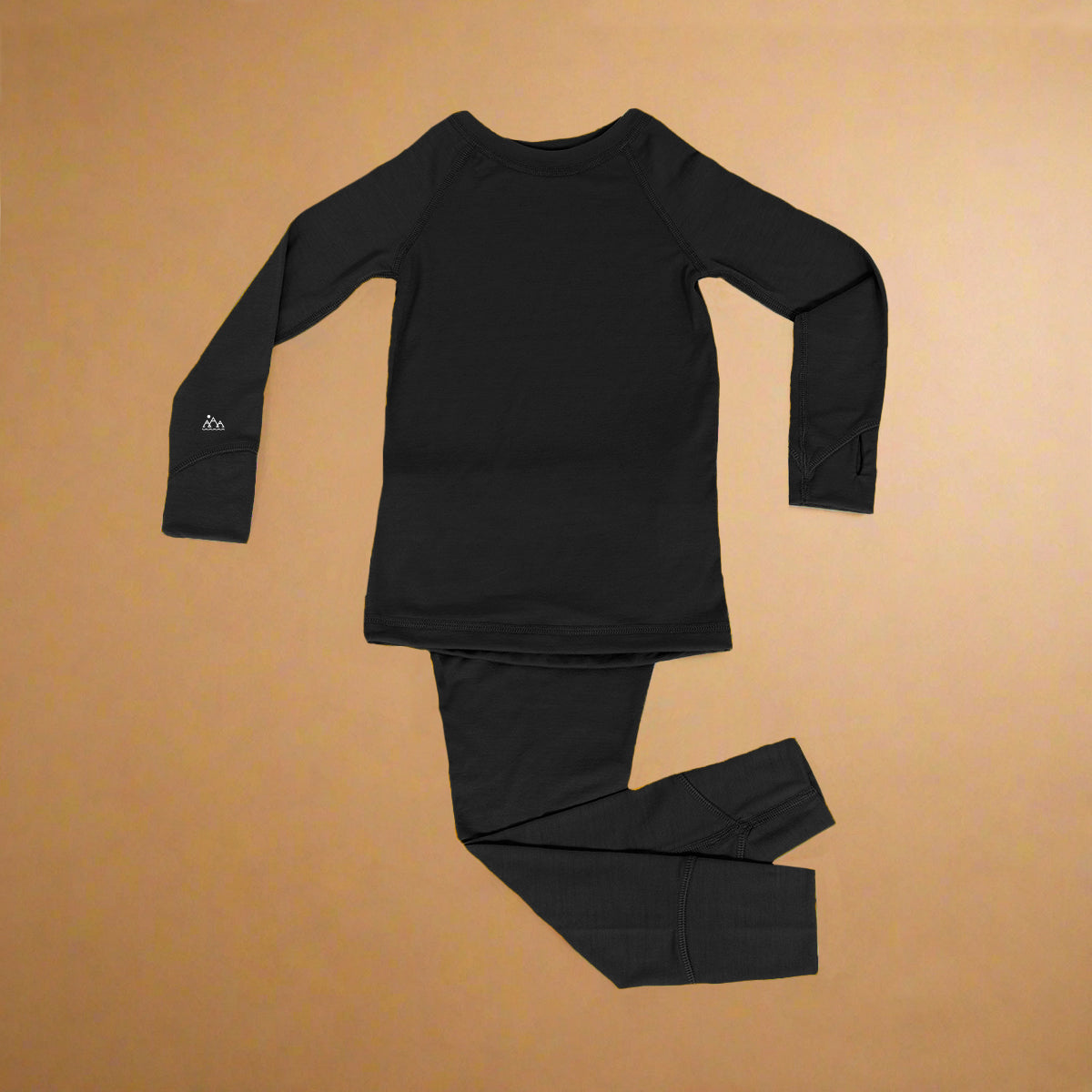 Kids Long Sleeve & Legging Set – 100% Merino Wool - Baselayer