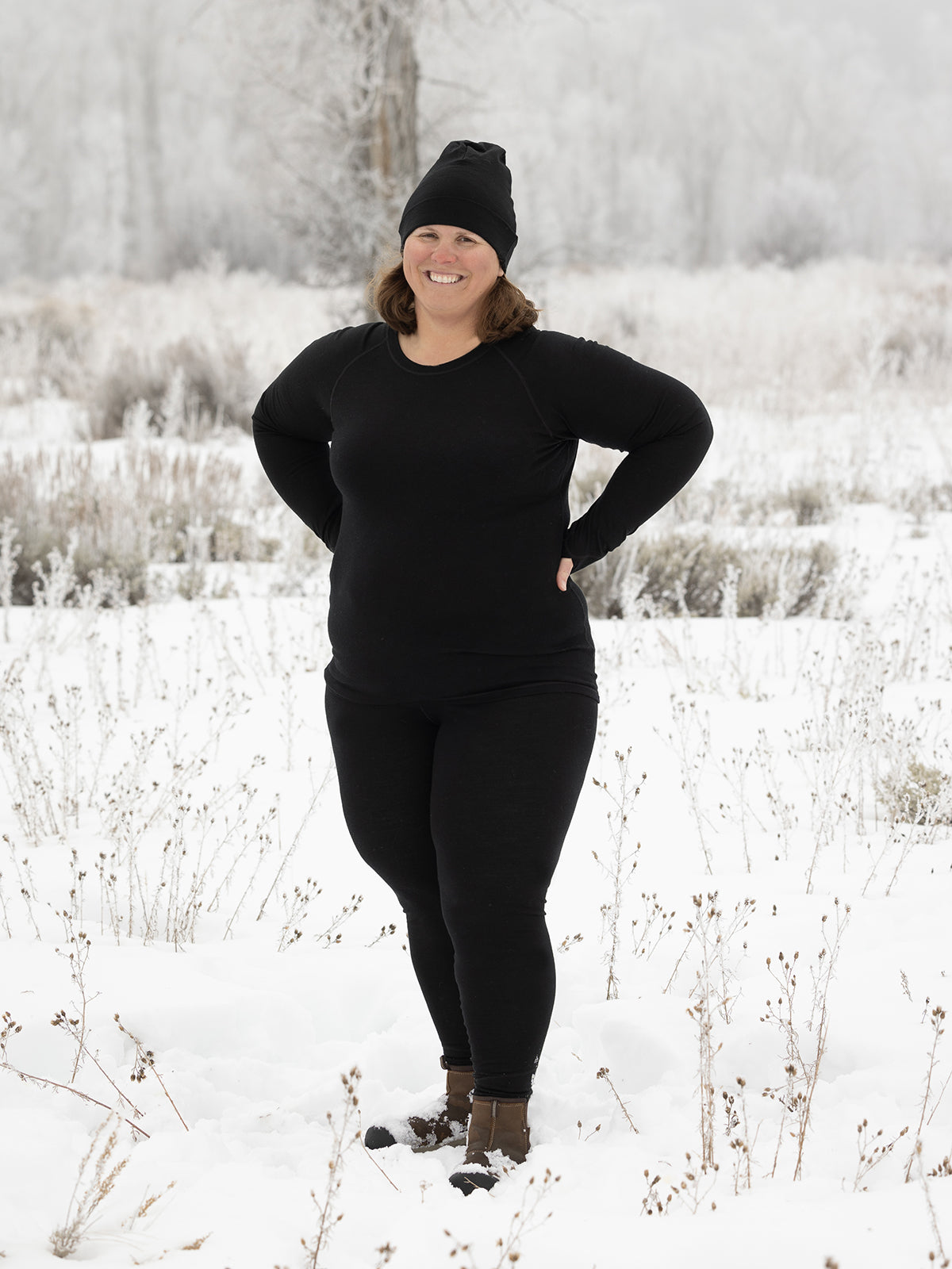 Adult Midweight Merino Leggings