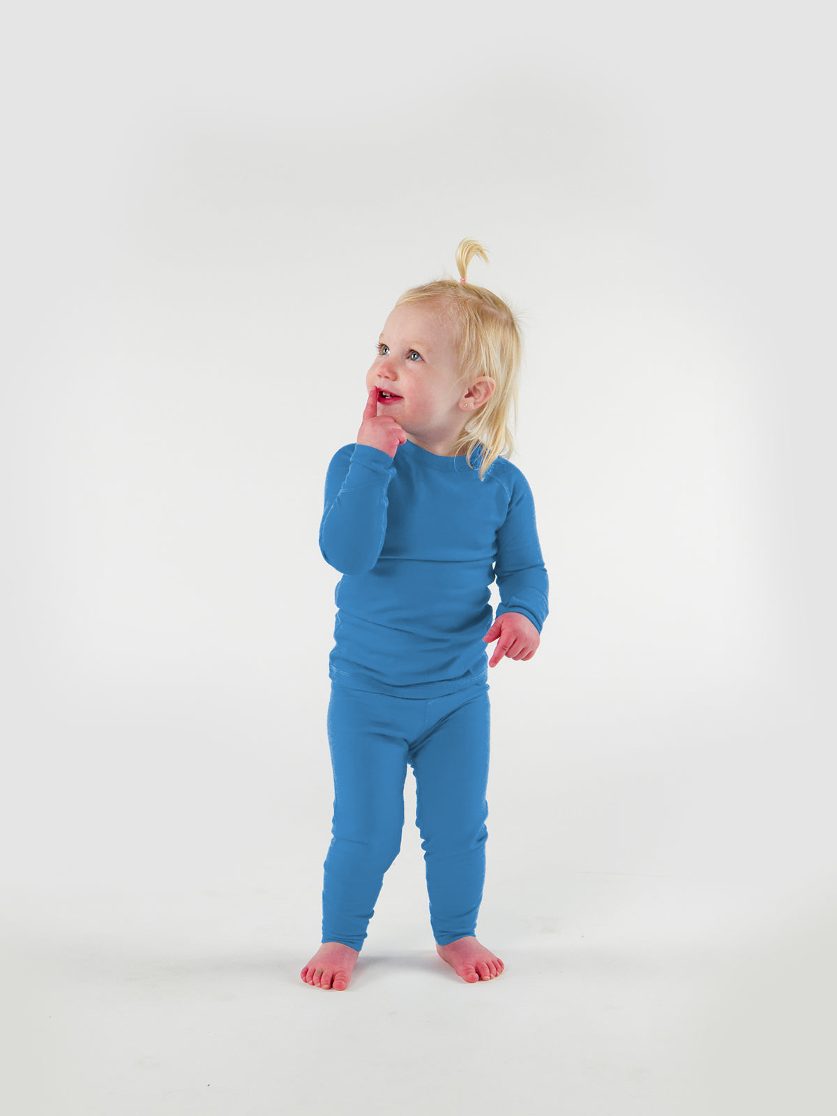 Kids Long Sleeve Merino Wool Baselayer