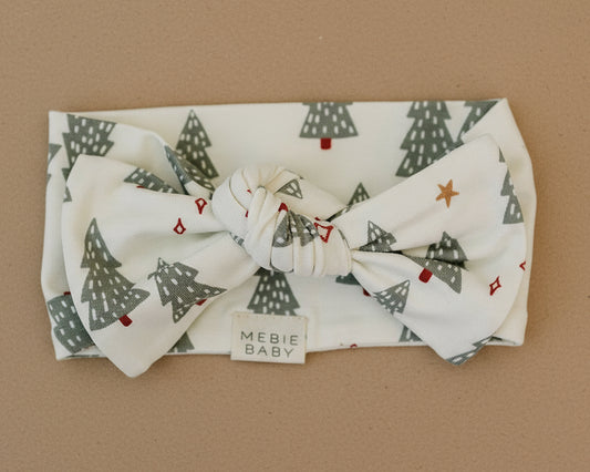 Christmas Trees Bamboo Head Wrap