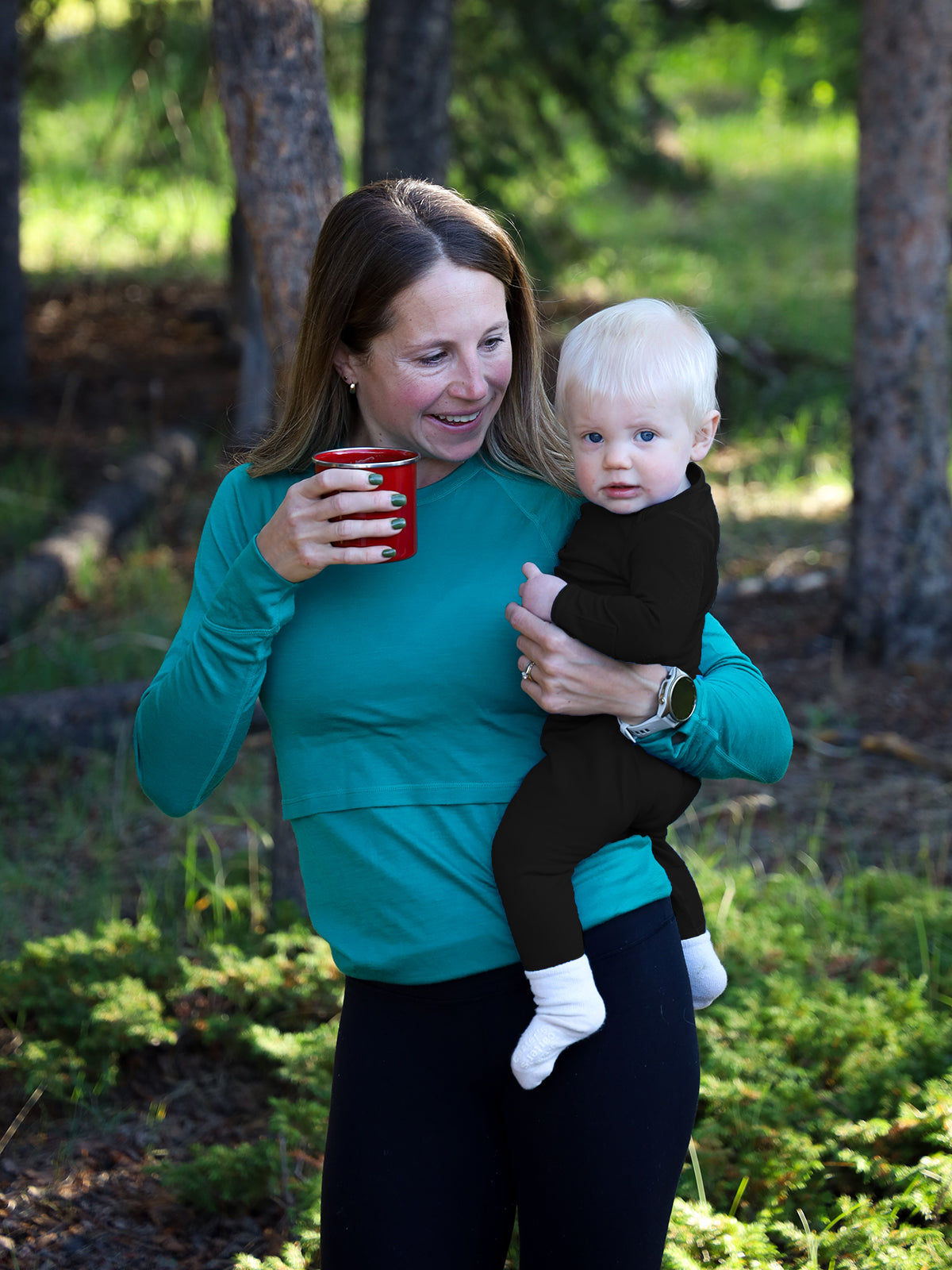 Baby Merino Legging – Wide Waistband